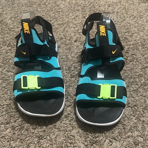Nike Kids Sandals - Blue and Black - Picture 5 of 10